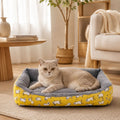 Panier pour Chat à Motifs | Coussin Nid Douillet Toutes Saisons — Le Récit