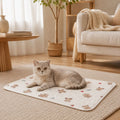 Tapis Rafraîchissant pour Chat à Motifs | Coussin Couchage Été Imprimé — Le Doudou
