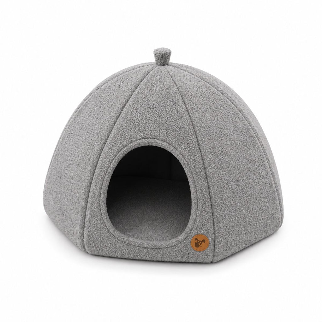 Niche pour Chat Dôme Bouclette | Nid Cocon Minimaliste Intérieur — La Bulle