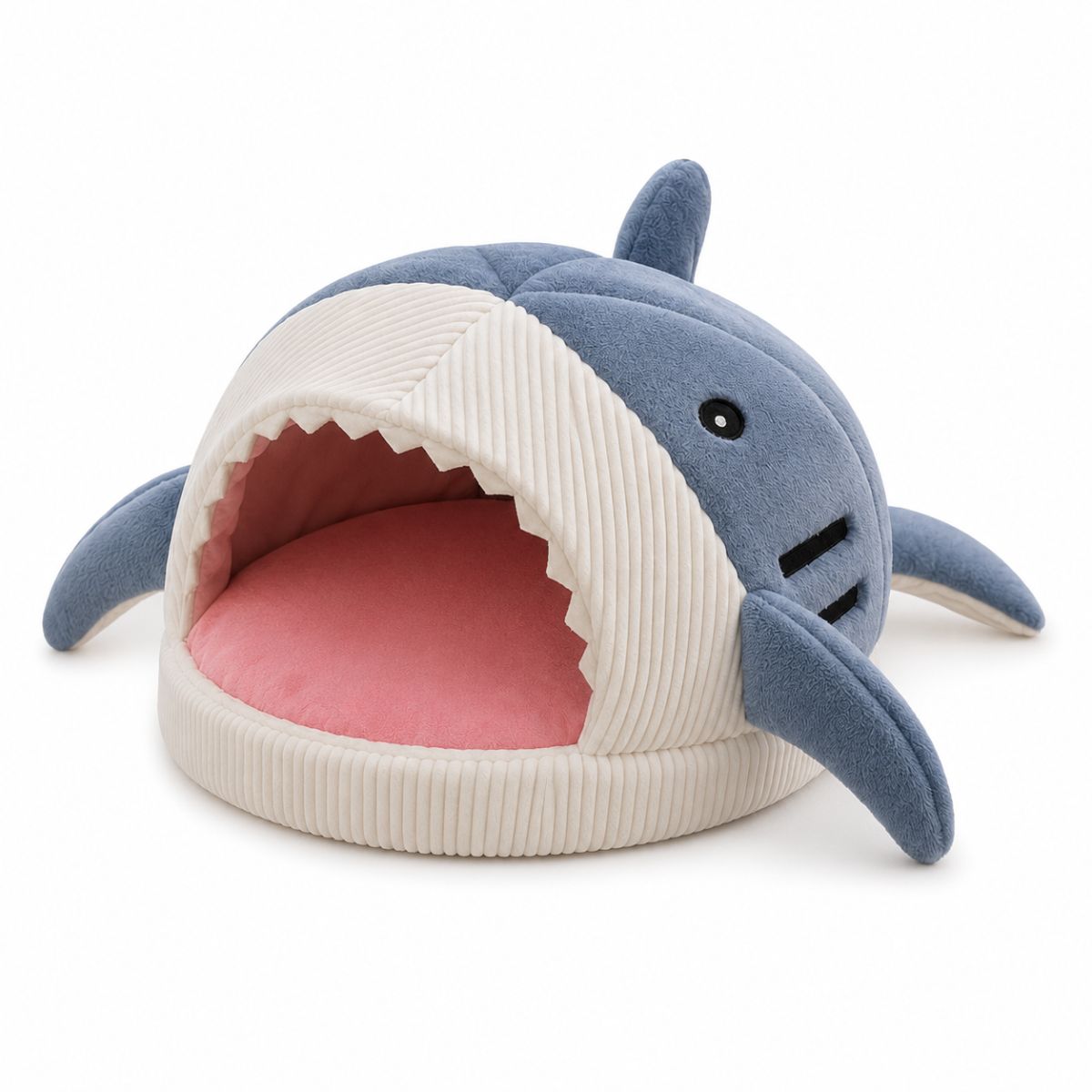 Niche pour Chat Forme Requin | Lit Cocon Ludique Intérieur — Le Corsaire