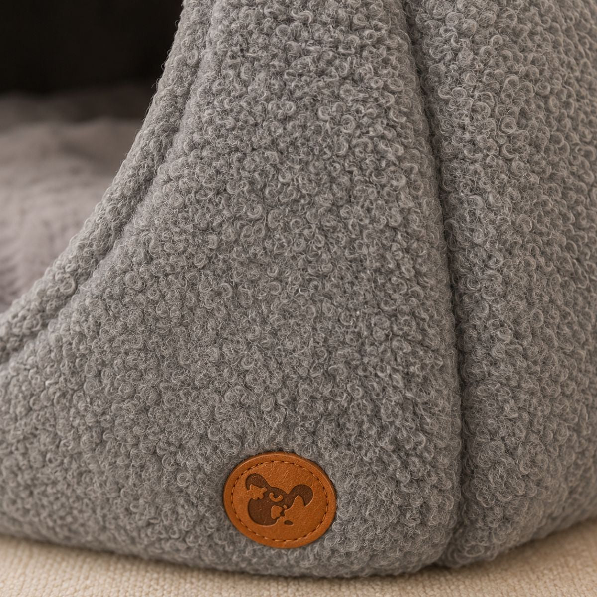 Niche pour Chat Dôme Bouclette | Nid Cocon Minimaliste Intérieur — La Bulle